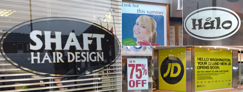 Window Signs from Jagger Signs Window Signs from Jagger Signs